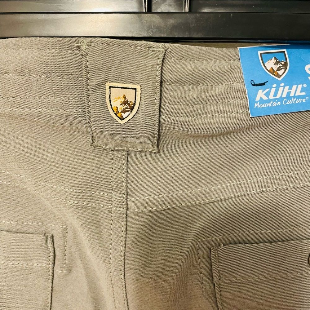 New Kuhl midrise straight fit womens Trekr performance stretch hiking pant sz 12 - Picture 10 of 14